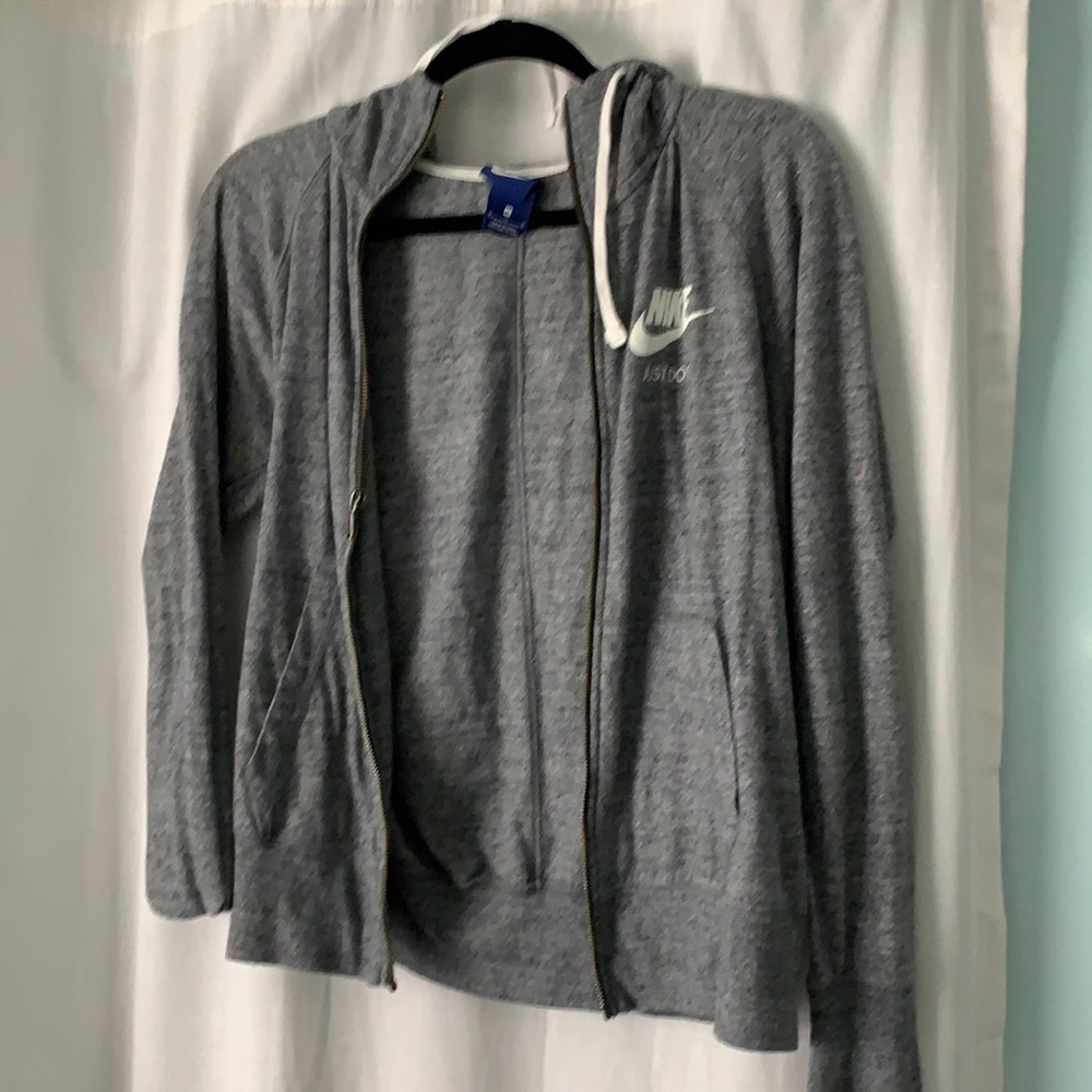 Women’s Nike Gray Zip Up